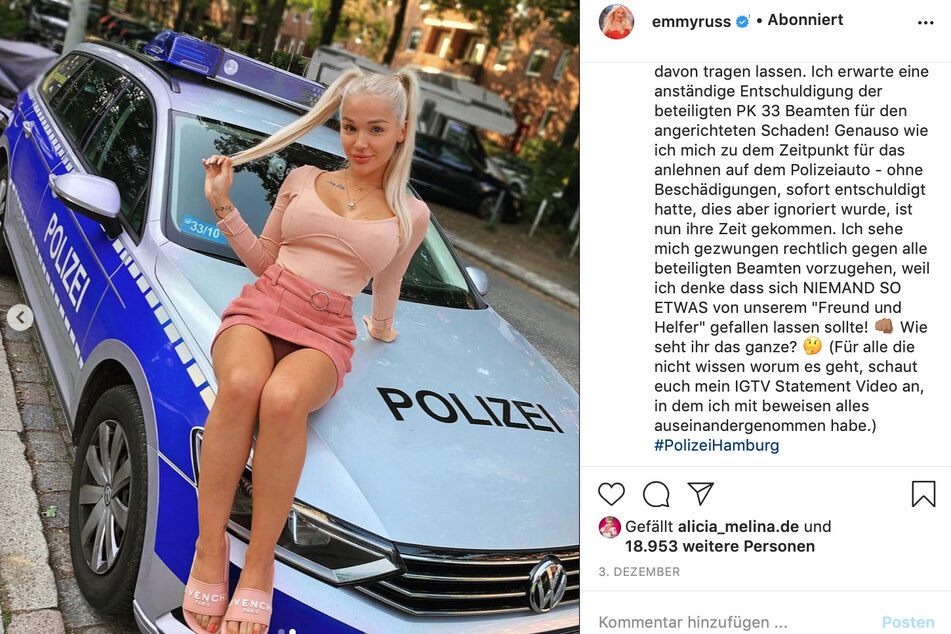 Diese Aktion fand die Polizei nicht so witzig.