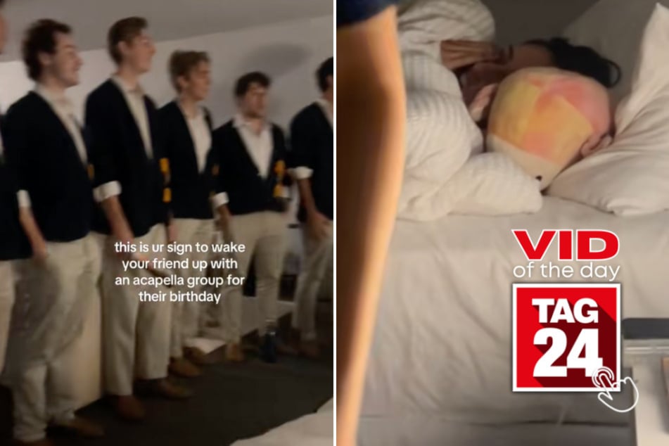 viral videos: Viral Video of the Day for October 25, 2025: Birthday girl gets surprised by male a cappella group!
