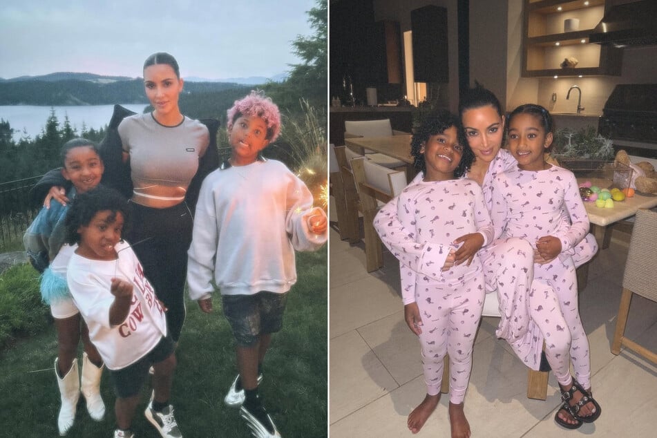 Kim Kardashian has four kids, ranging in age from six to 12 years old.