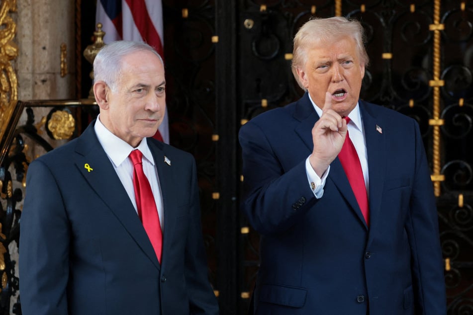Trump issues latest threat to Hamas during Netanyahu visit: "There'll be hell to pay"