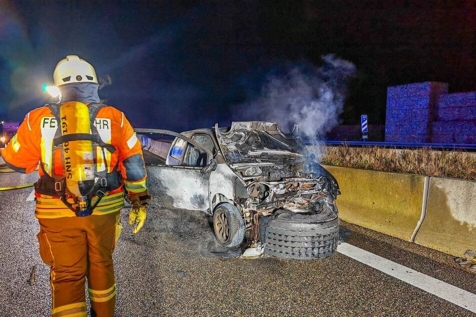 Der Reifen löste eine unvermeidliche Kettenreaktion aus.