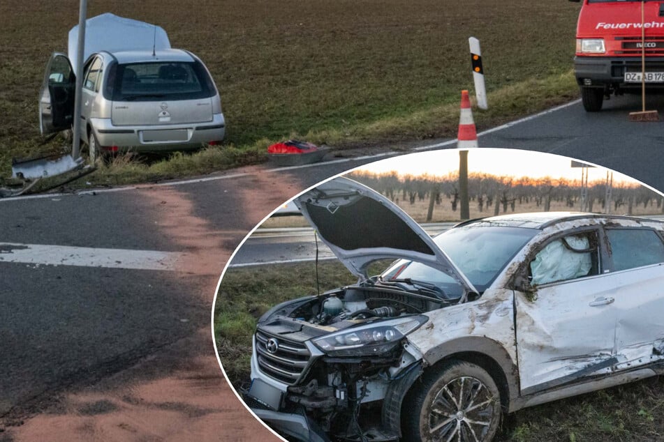 Schwerer Unfall in Nordsachsen: Zwei Kleinkinder unter den Verletzten