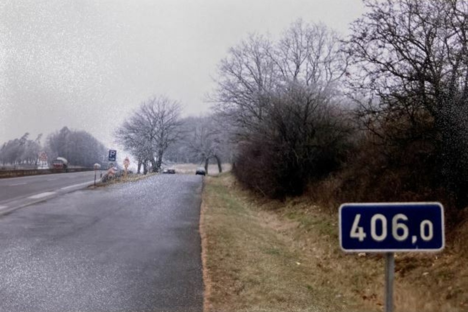 Auf diesem Autobahnparkplatz an der A5 wurde Tado Loncar im Dezember 1991 stark unterkühlt aufgefunden.