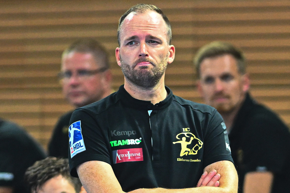 Der Dresdner Coach, André Haber.