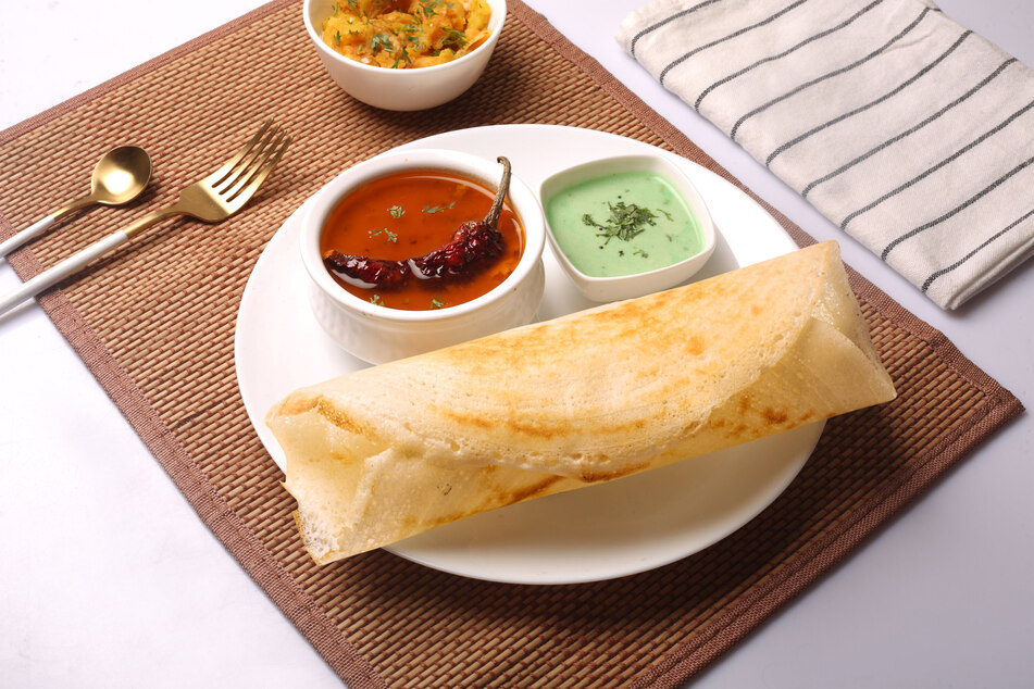A masala dosa is, objectively, the best way to start the day.