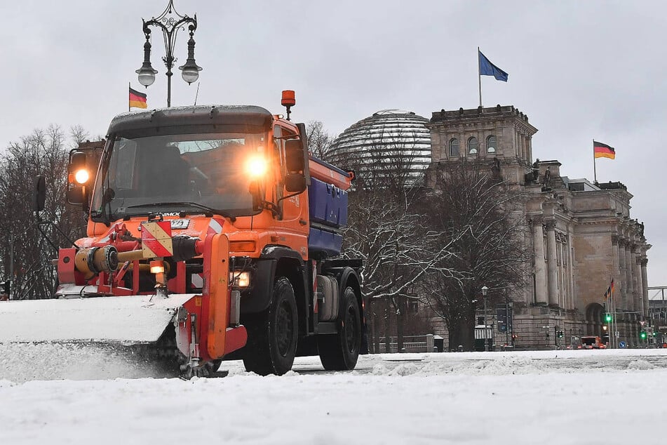 Große Mengen Neuschnee werden zwar nicht erwartet, trotzdem wird der Winterdienst in der Hauptstadt weiterhin alle Hände voll zu tun haben.