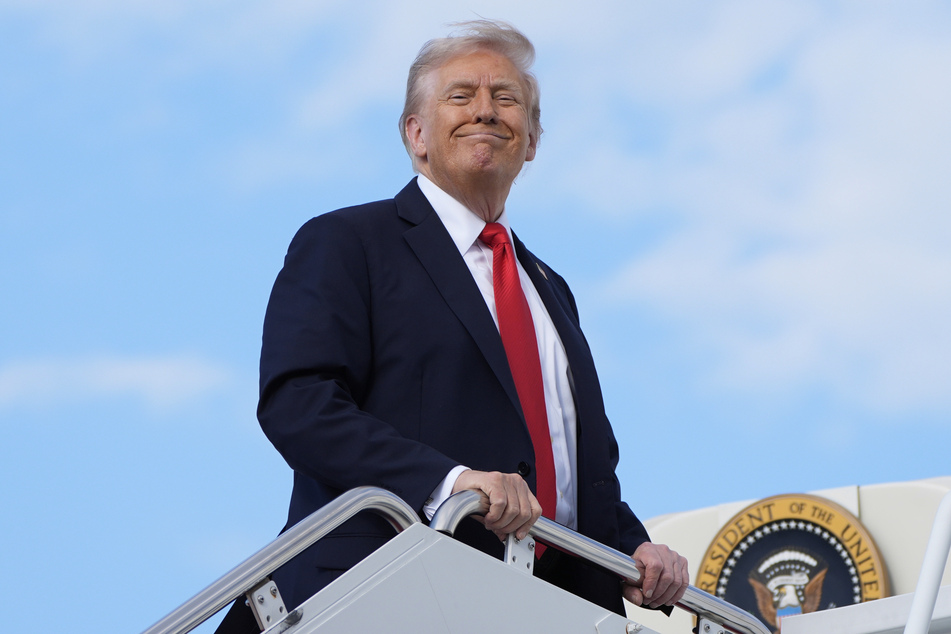 US-Präsident Donald Trump (79) freut sich über die Absetzung der Show von Kimmel. (Archivfoto)