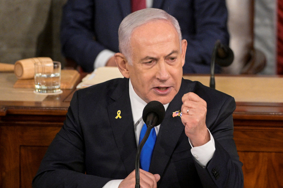 Israeli Prime Minister Benjamin Netanyahu asked for unity from lawmakers Wednesday as he addressed a US Congress divided by his unrelenting assault on the people of Gaza.