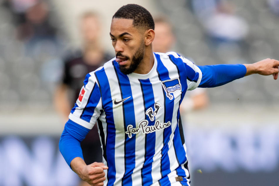 Bleibt er oder geht er? Bei Herthas Topscorer Matheus Cunha (22) ist die Zukunft unklar.