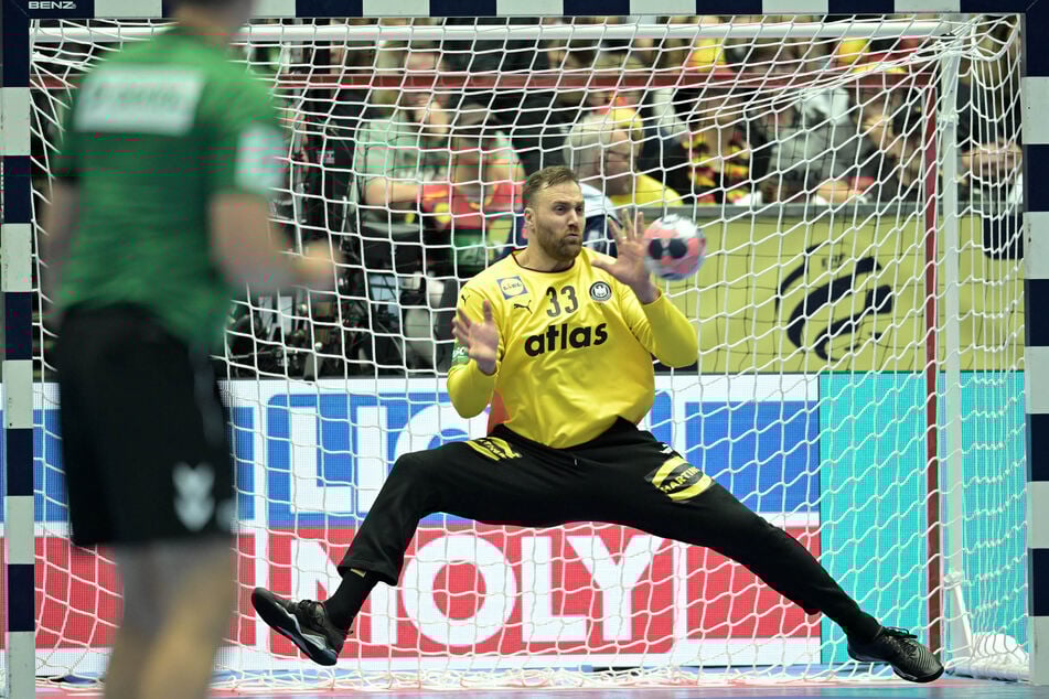 Andreas Wolff hält sein Team wie immer im Spiel.