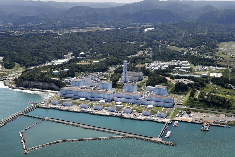 The nuclear power plant in Fukushima, Japan.