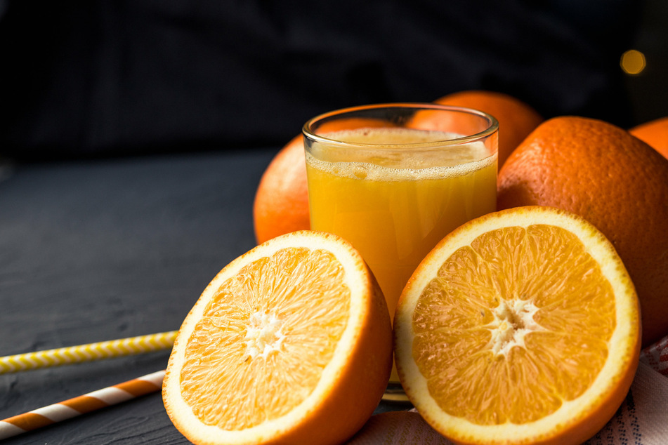 Usually, orange juice is a breakfast side. But now there's a breakfast cereal meant to be soaked in citrus juice (stock image).