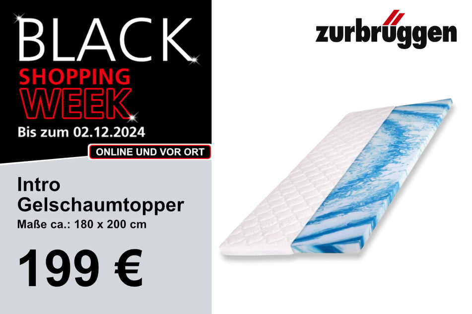 Der Intro Gelschaumtopper
für 199 Euro