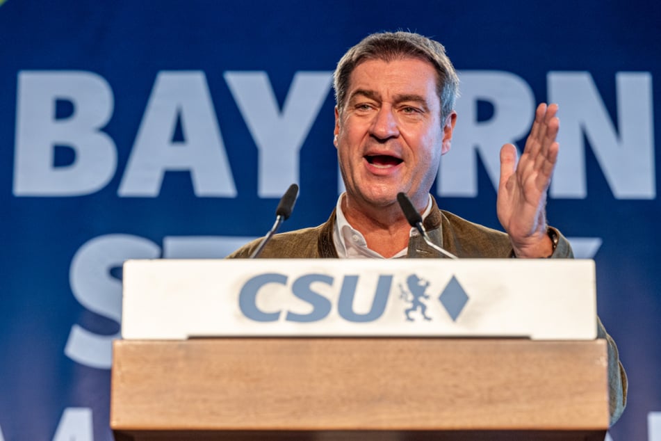 Markus Söder soll auf den CSU-Parteitag als Chef wiedergewählt werden.