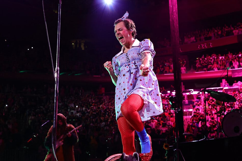 Harry Styles performs at last year's Harryween show at Madison Square Garden on October 30, 2021.