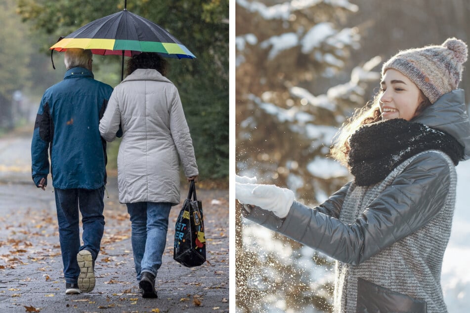 Wetter in Deutschland: Zwischen Regen, Sturm und sinkender Schneefallgrenze
