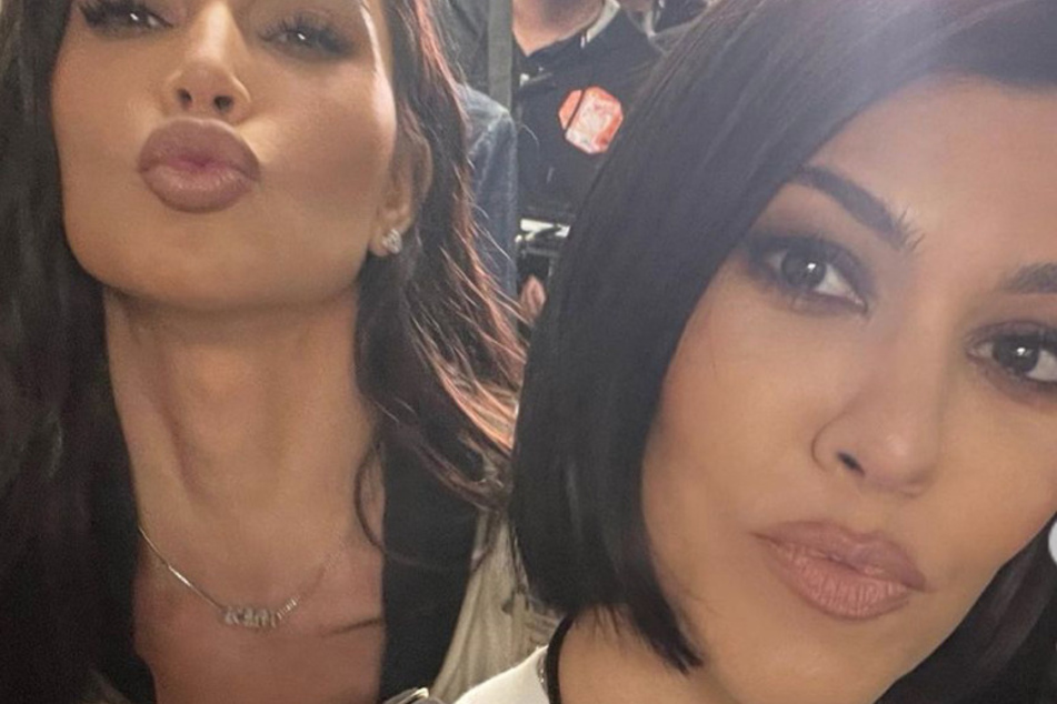 Kim Kardashian (l) and Kourtney Kardashian's feud is set to begin next week after a teaser showed Kourt getting upset over Kim's D&amp;G show.