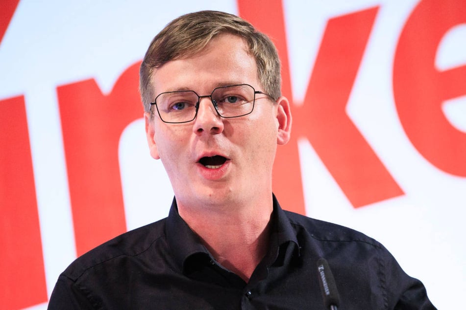 Brandenburgs Linke-Chef Sebastian Walter (34) hat schwere Vorwürfe gegen das BSW erhoben.
