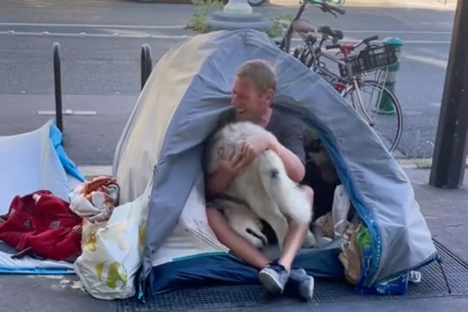 Heute lebt Bruno nicht mehr auf der Straße!