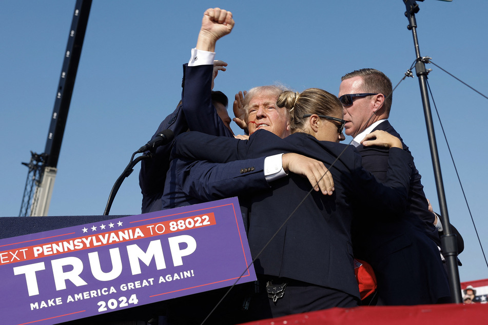 Donald Trump was injured in an attempted shooting at a campaign rally in Butler, Pennsylvania on Saturday.