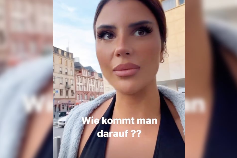 In zwei Instagram-Storys berichtete Zara Secret (28) am frühen Montagabend von einem äußerst seltsamen Erlebnis - die Frankfurterin war sichtlich verwirrt.