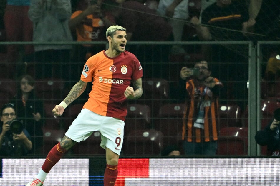 Icardi stürmt seit 2022 für Galatasaray Istanbul. (Archivbild)
