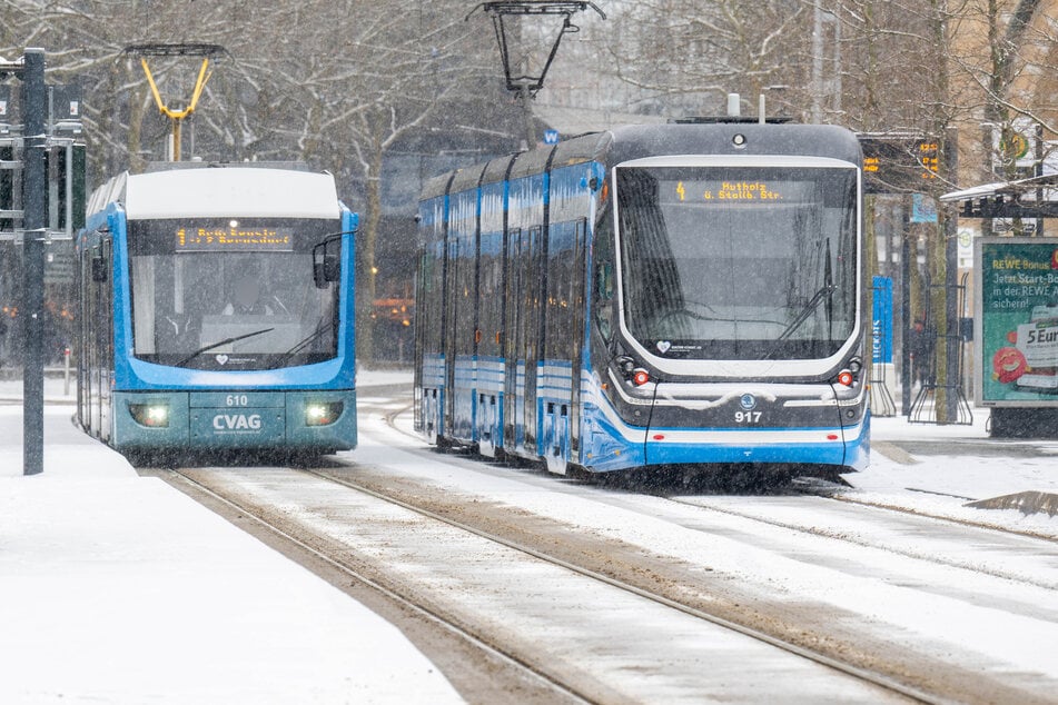 Bei der CVAG kommt es aufgrund des Winterwetters zu Einschränkungen. (Archivbild)