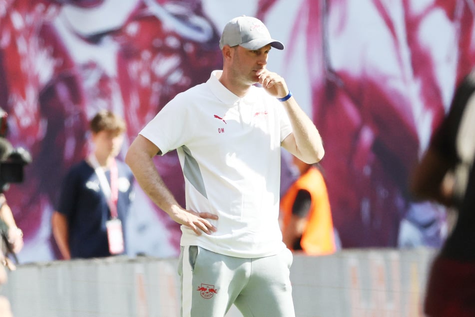 RB Leipzigs Trainer Ole Werner (37) hat noch eine Woche Zeit, seine Mannschaft in Form zu bringen.