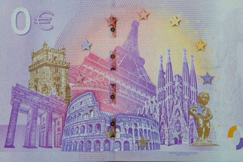 Die 0-Euro-Banknoten sind inflationssicher.