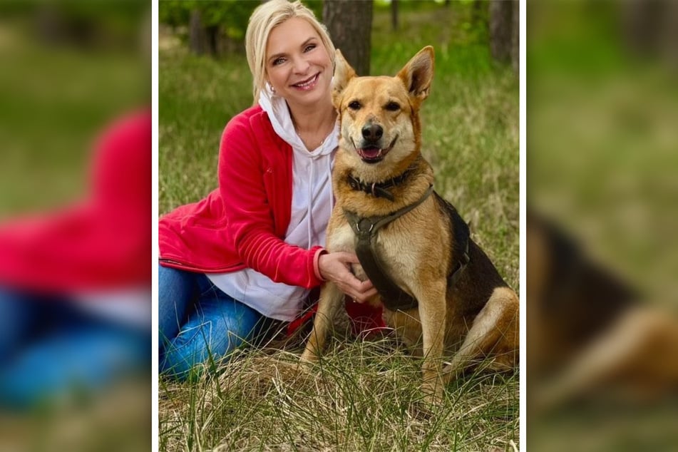 TV-Moderatorin Uta Bresan (60) war mit dem Team von "Tierisch tierisch" im Tierheim Stendal zu Besuch.