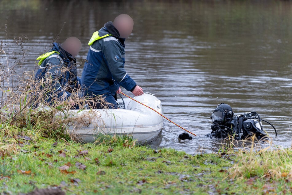 Auch in der Saale wurde am Mittwoch nach dem vermissten 63-Jährigen gesucht.