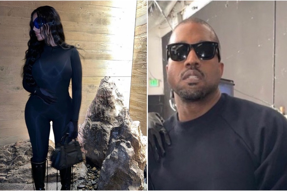 On Monday, Kanye "Ye" West reportedly threw Donda 2 listening party where a Km Kardashian look-alike was spotted leaving.