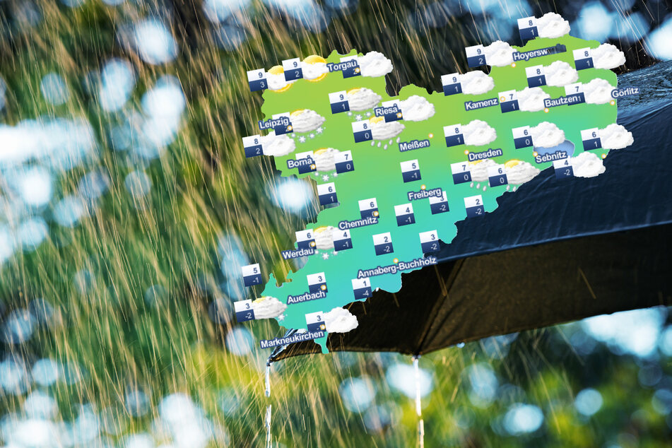 Es bleibt leider ungemütlich! So wird das Sachsen-Wetter an diesem Wochenende