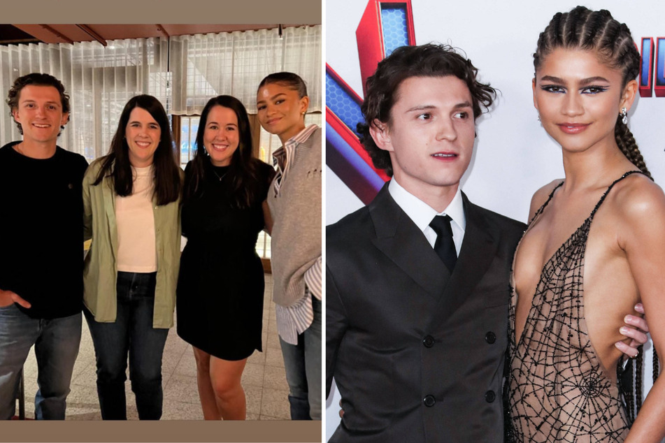 Zendaya and Tom Holland lead adorable fan greetings at London charity event