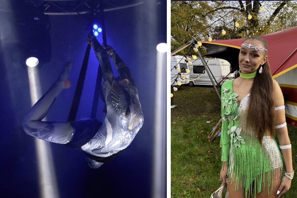 Marylou (16) ist Luftakrobatin und will ihr Leben im Zirkus verbringen.