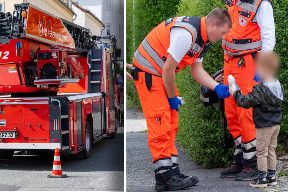 Mutter lässt Kleinkind am Vatertag allein: Kurz darauf muss die Feuerwehr anrücken