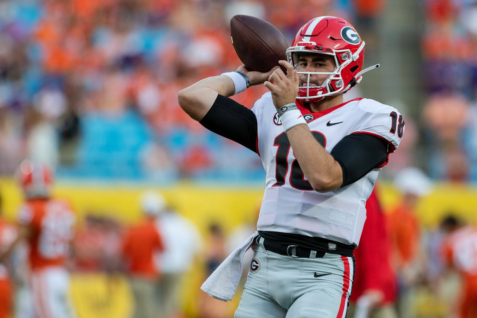 Georgia Bulldogs quarterback JT Daniels threw two touchdowns in his team's big blowout win over Vanderbilt on Saturday.