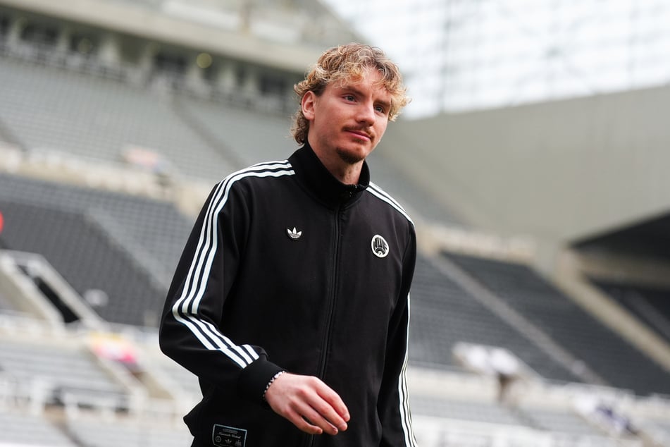 Newcastle-Akteur Nick Woltemade (24) saß wie bereits im Hinspiel die vollen 90 Minuten nur auf der Bank. (Archivfoto)