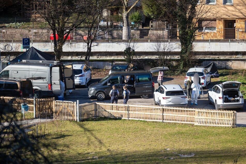 Die Polizei untersuchte am Mittwoch den Fundort im Enzkreis.