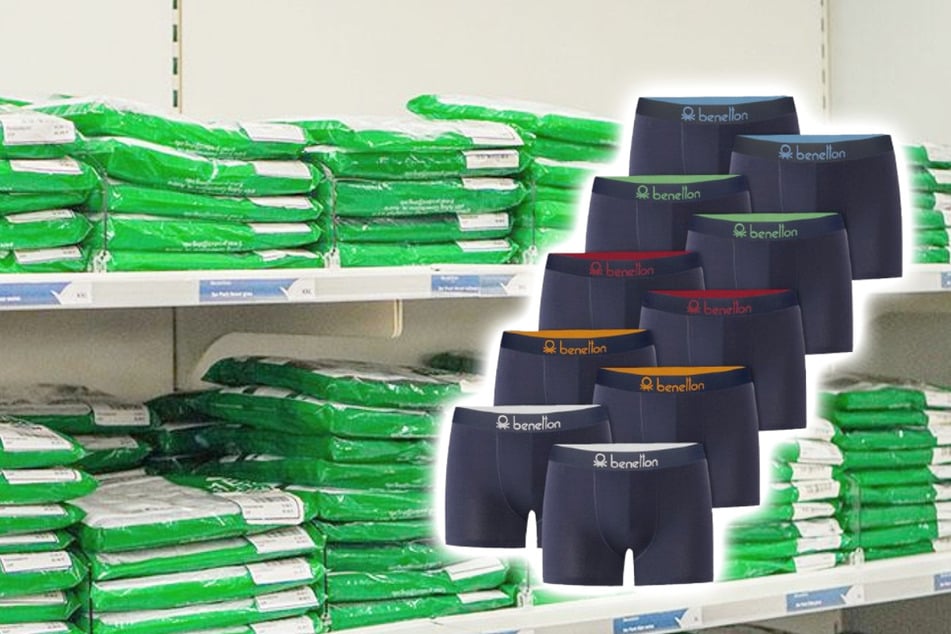Dieser Online-Shop bietet Benetton 10er Pack Boxershorts für nur 20,99 Euro