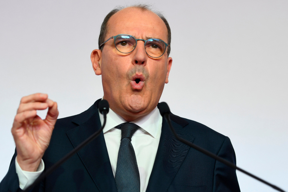 Frankreichs Premier Jean Castex (55).