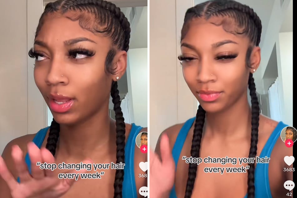 Angel Reese took to TikTok to share her straightforward response to anyone suggesting she should stop changing her hair frequently and fans are here for it!