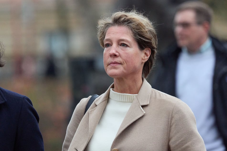Christina Block (52) ist angeklagt, die Entführung ihrer zwei jüngsten Kinder in Auftrag gegeben zu haben. Sie bestreitet die Vorwürfe.