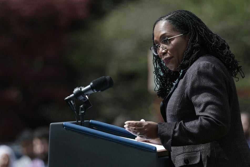 Ketanji Brown Jackson cast her first vote as a Supreme Court justice in the dissent.