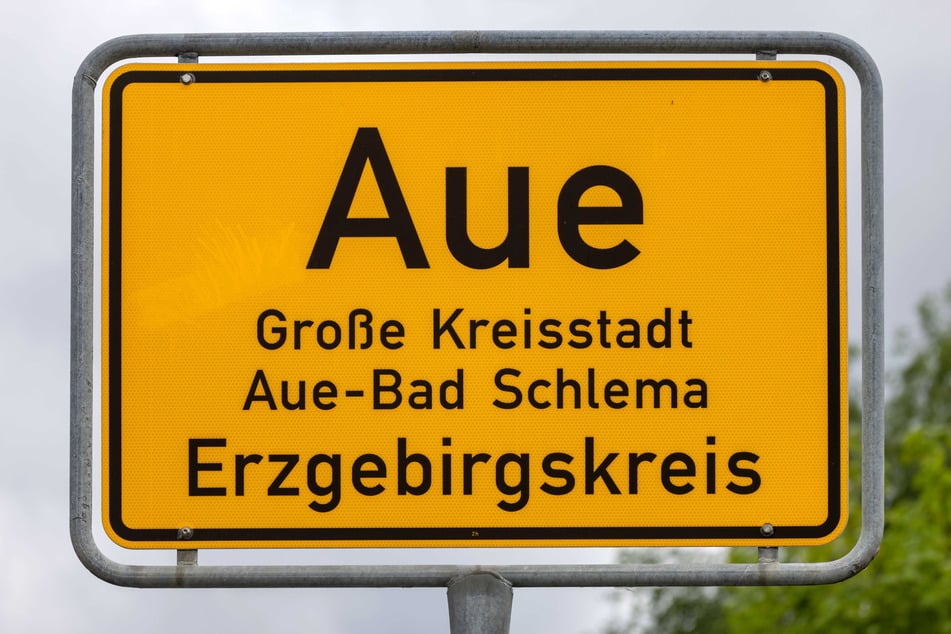 Die Vorfälle ereigneten sich in Aue. (Archivfoto)