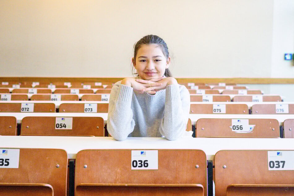Mit gerade mal elf Jahren hatte Lina Heider im Sommer ihr Abi-Zeugnis in der Tasche. Nun hat für sie der nächste Abschnitt begonnen – an der Uni.