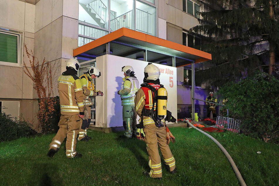 Die Feuerwehr konnte den Brand löschen.