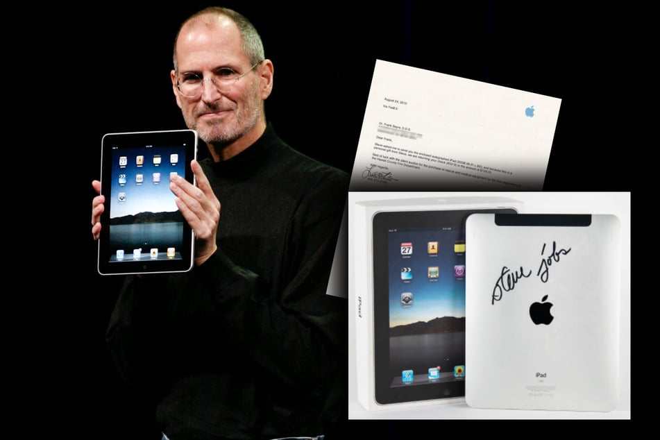 Irrer Preis! Auktionshaus versteigert iPad mit Unterschrift von Steve Jobs