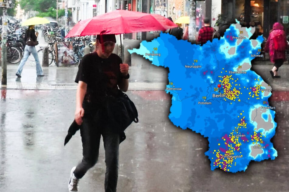 Starkregen, Sturmböen und Gewitter: Unwetterwarnung für Berlin und Brandenburg