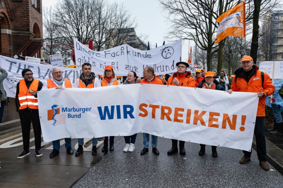 Marburger Bund ruft Ärzte heute zu Streik auf - mehrere Kliniken in Hamburg betroffen